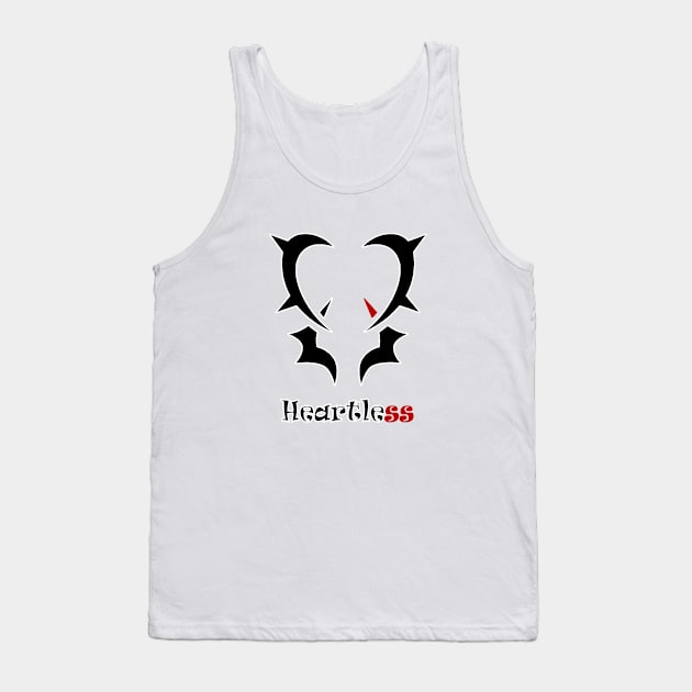 Heartless Tank Top by Gshop